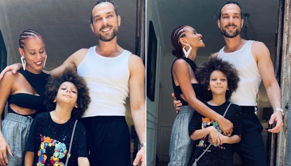 Aline Wirley e Igor Rickli com o filho Antonio (Crédio: Reprodução/Instagram @igorrickli)
