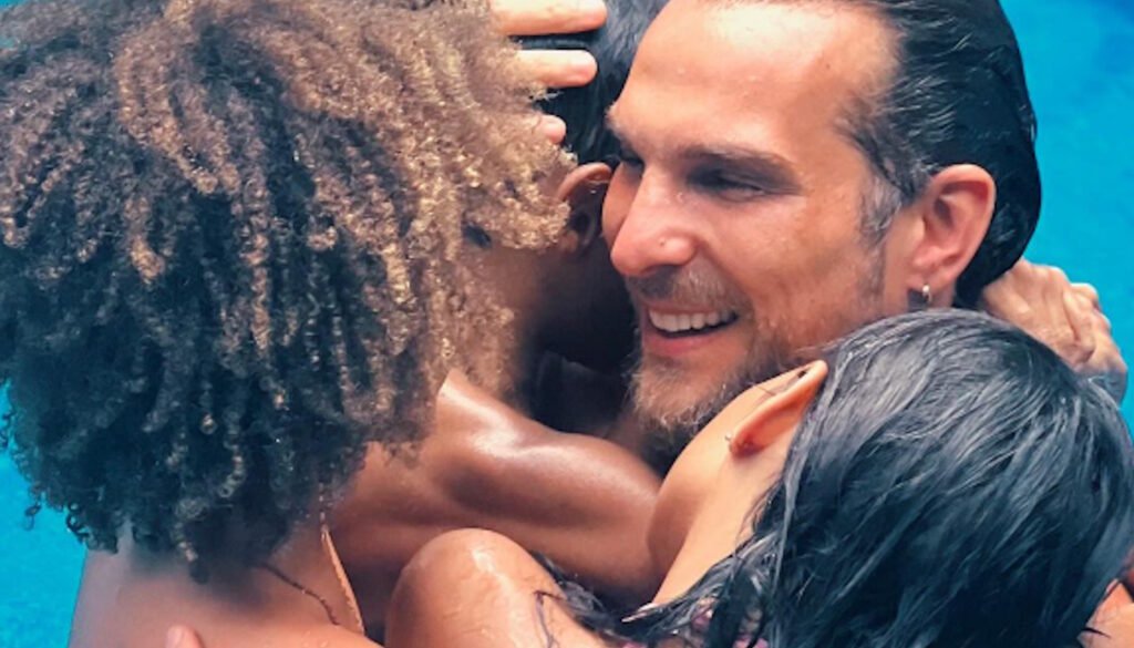 Igor Rickli com os filhos (Crédio: Reprodução/Instagram @igorrickli)