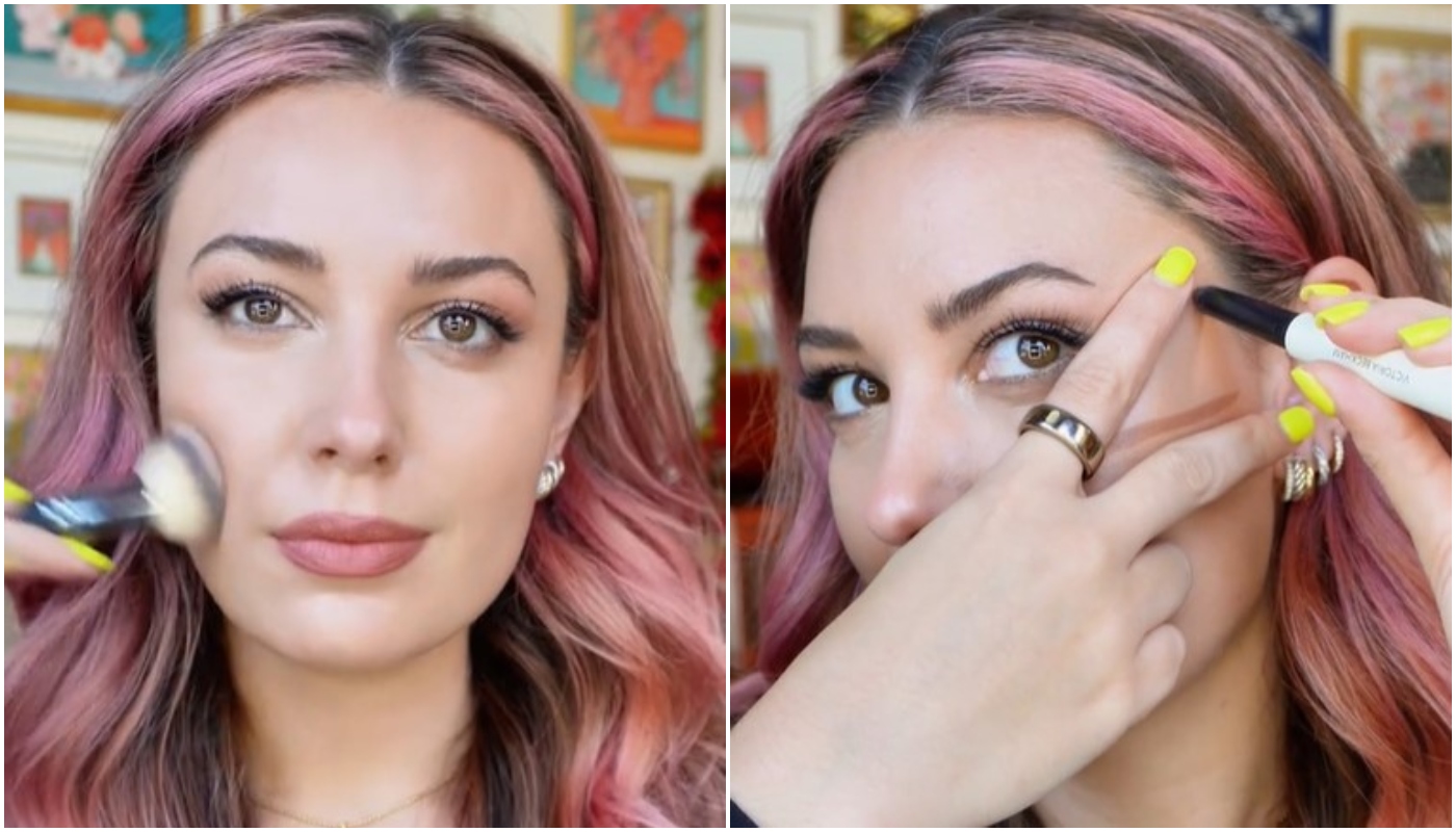 Contorno em V com bronzer traz efeito lifting no rosto: como fazer?