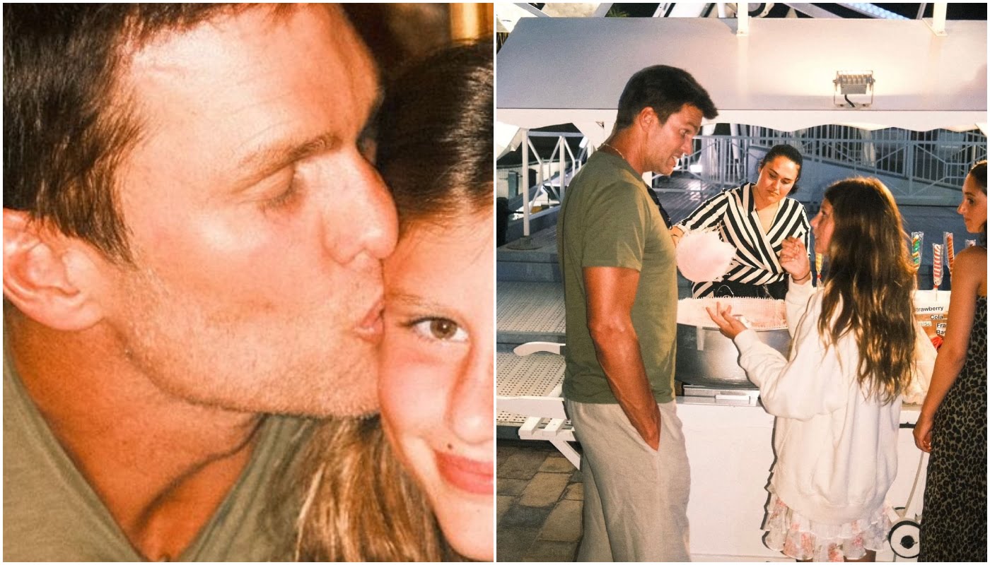 tom brady e filha