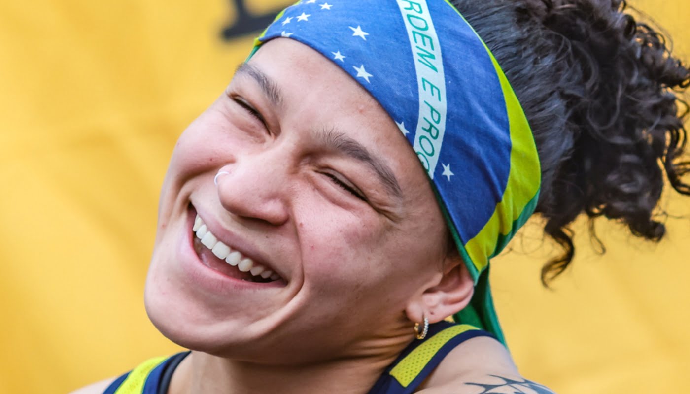Beatriz foi a segunda boxeadora a chegar a um pódio olímpico (Crédito: Alexandre Loureiro/COB)