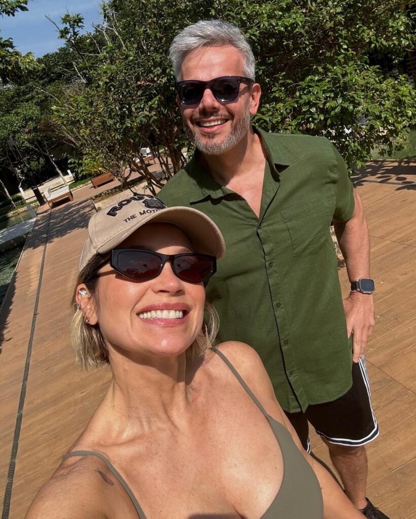 Flávia Alessandra e Otaviano Costa