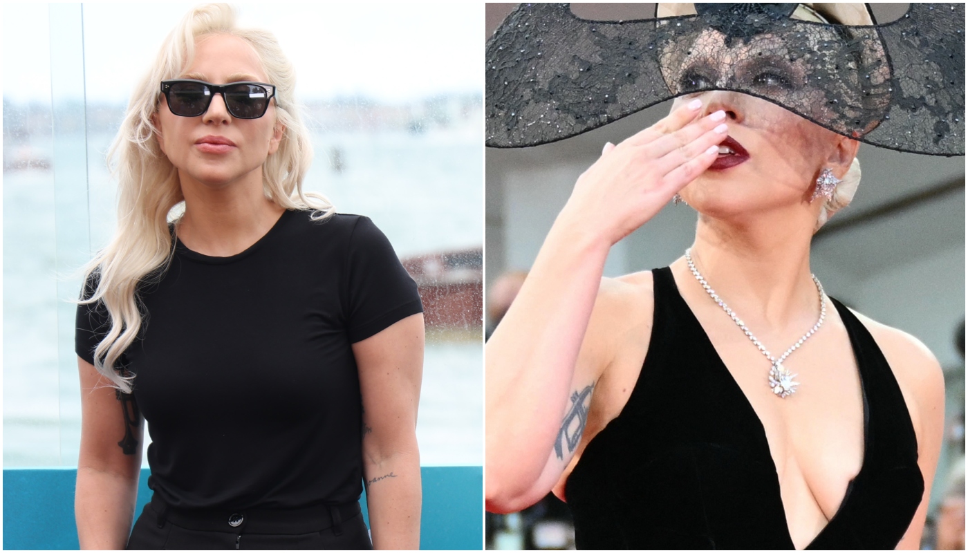 Da básica alfaiataria ao drama extravagante: Lady Gaga mostra seus 2 lados fashionistas em Veneza