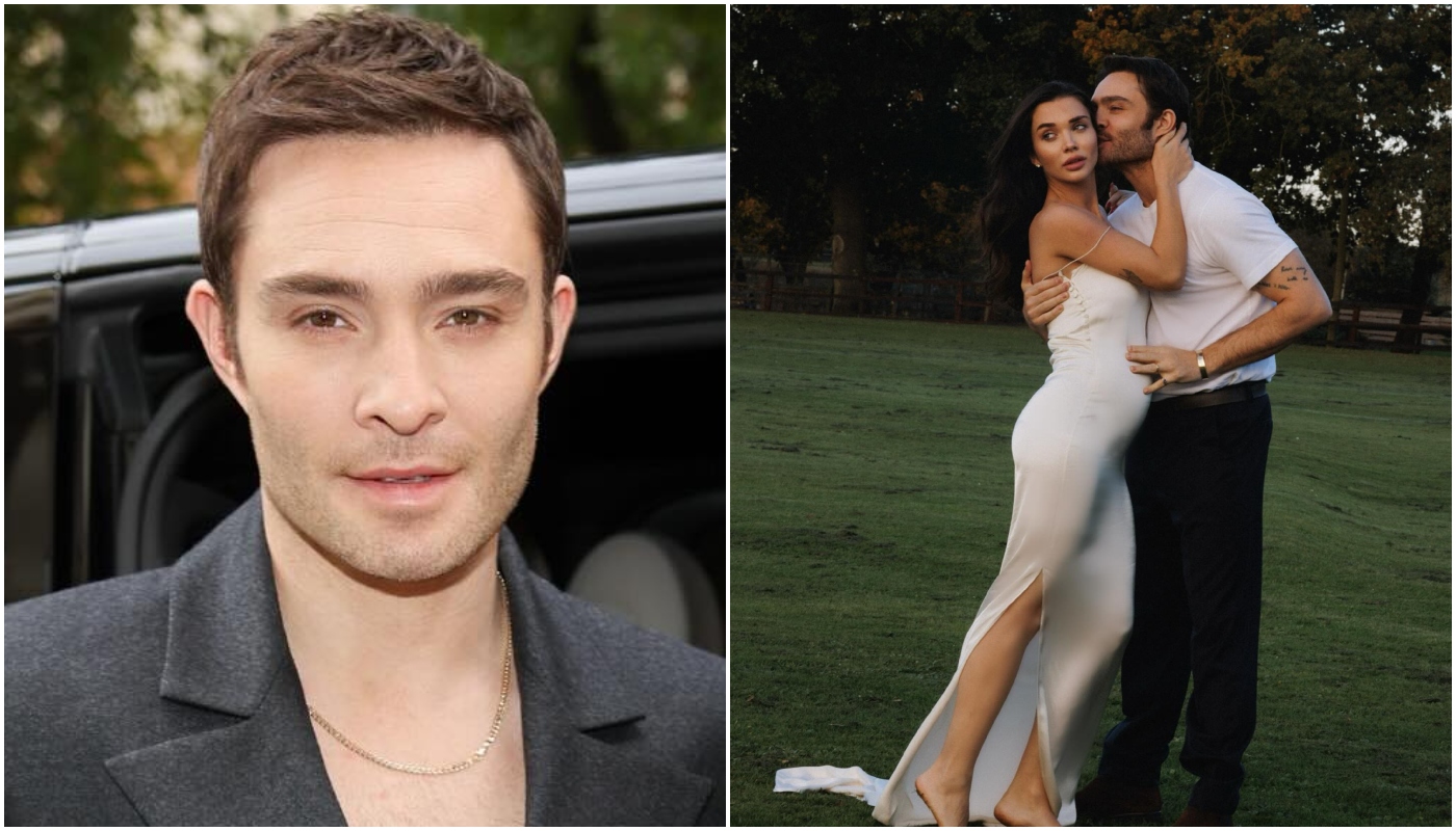 ed westwick e esposa