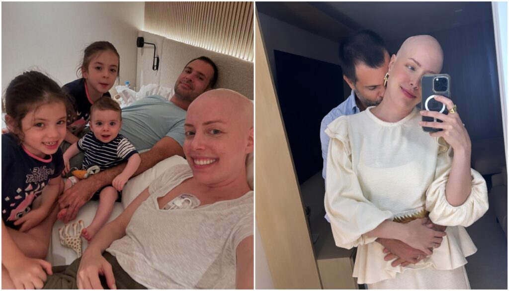 Fabiana Justus e família