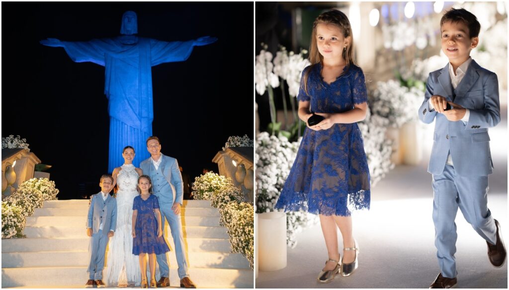 Thais Fersoza, Michel Teló e os filhos