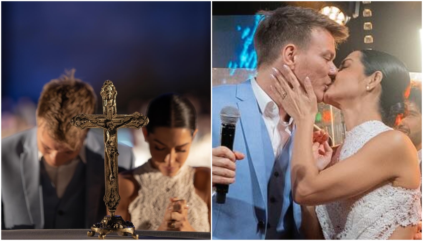 Thais Fersoza e Michel Teló (Créditos: Reprodução/Instagram @tatafersoza)