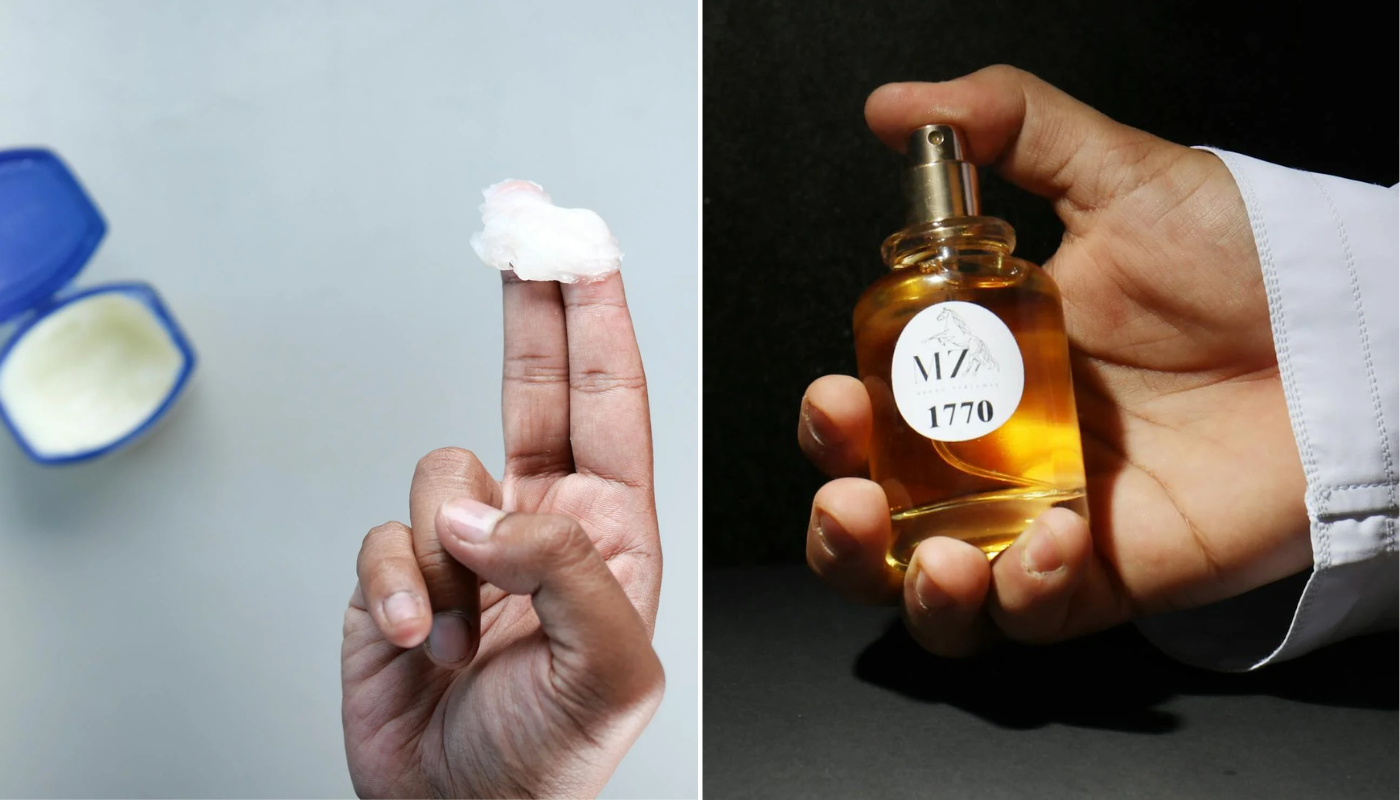 Vaselina segura perfume? Truque viral aumenta fixação e te deixa cheirosa o dia inteiro