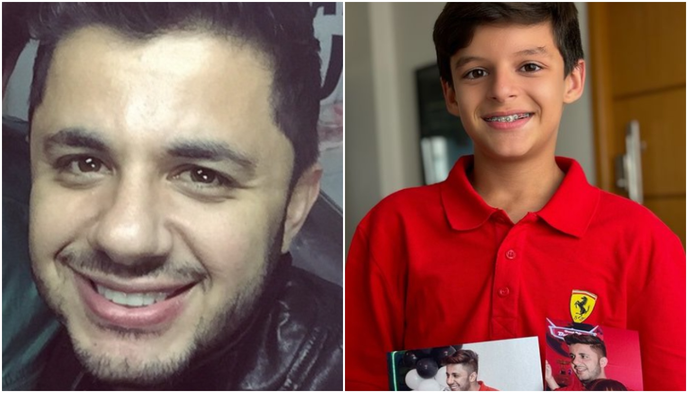 filho de cristiano de araújo