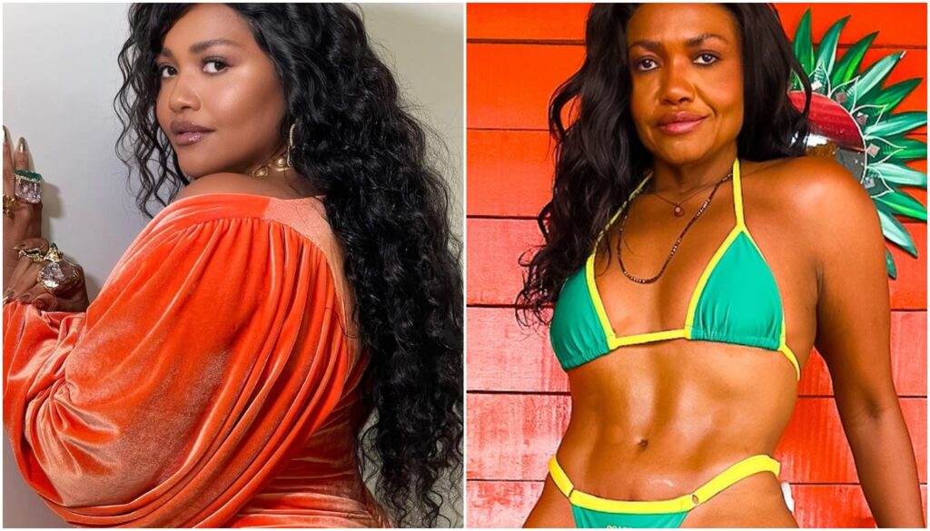 antes e depois de Gaby Amarantos