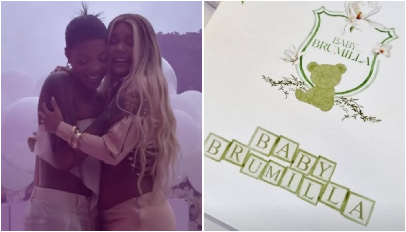 chá revelação ludmilla e brunna