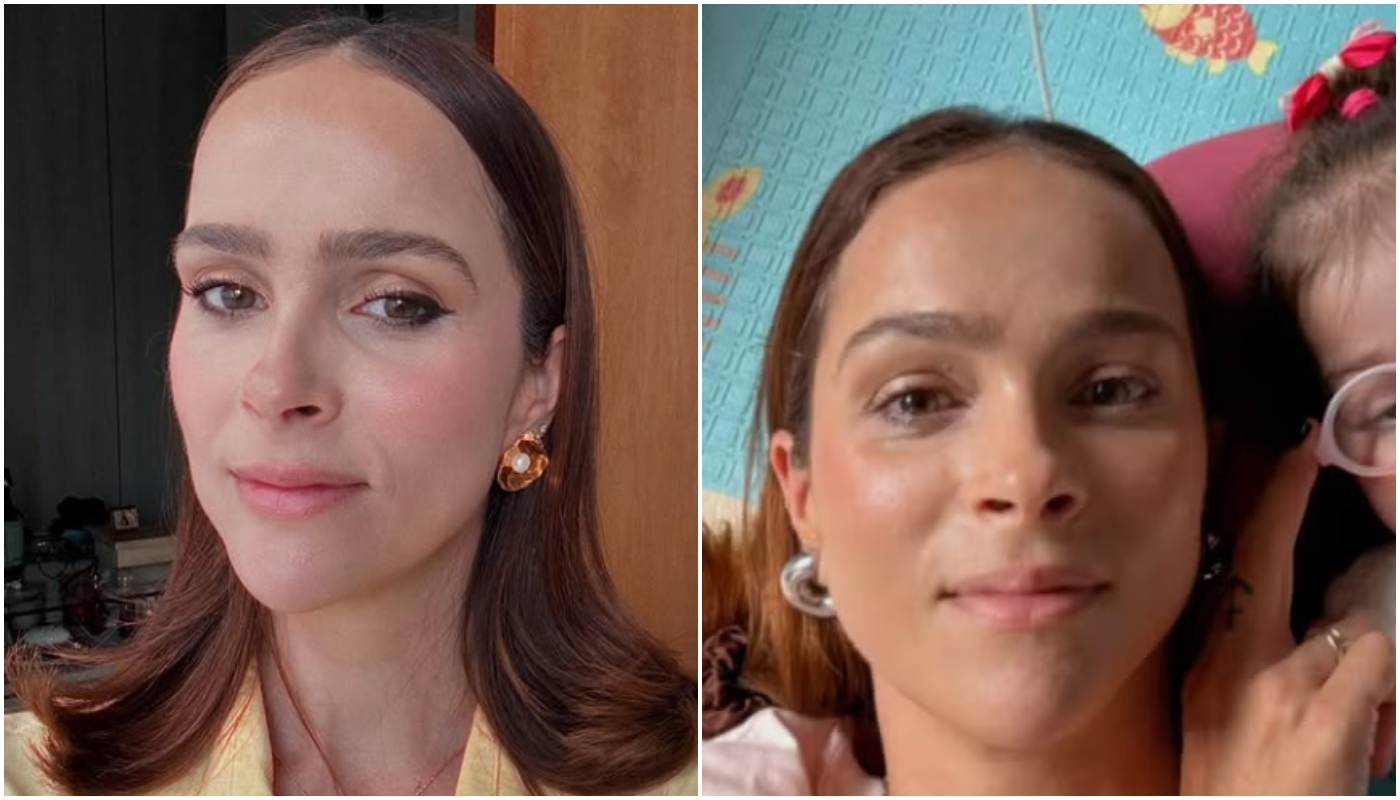 leticia cazarré e a filha