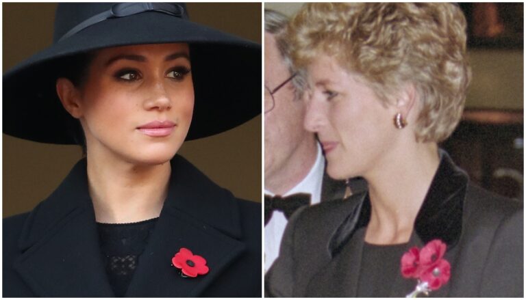meghan markle e princesa diana