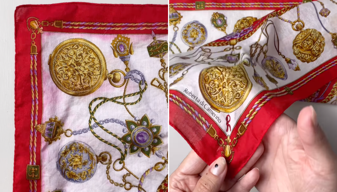 Como tirar mancha da estampa da roupa. (Crédito: Reprodução/Instagram @brecho.oldiscool)