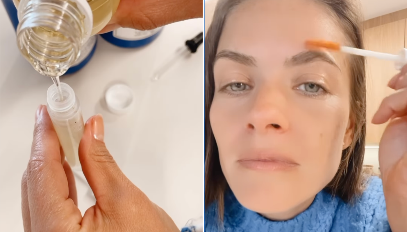 Gel para sobrancelha. (Crédito: Reprodução/Instagram @almademaramar)