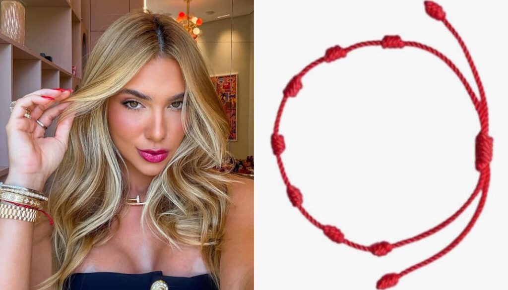 Virginia tem a sua versão da pulseira 7 nós (Crédito: Reprodução/Instagram @virginia)