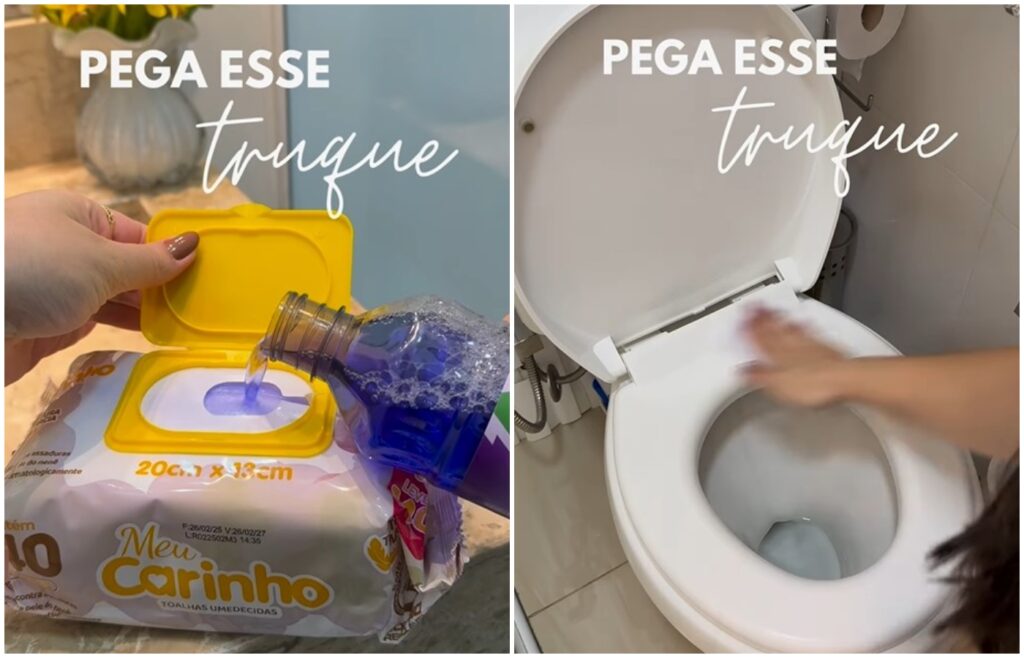 lenços desinfetantes