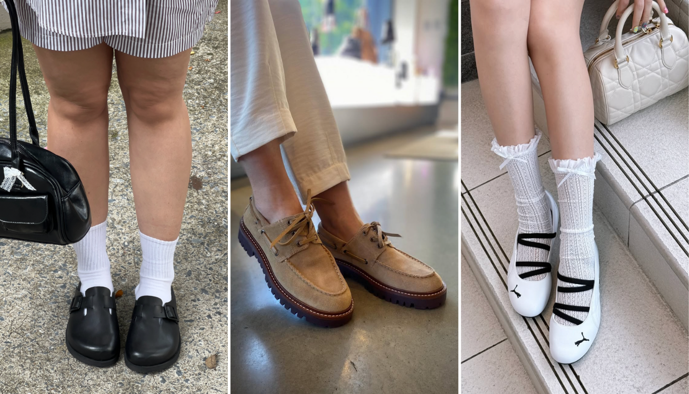 (Crédito: Reprodução/Instagram @isabelabaccarini | Reprodução/Instagram @loft.shoes256 | Reprodução/Instagram @dianaflipo)