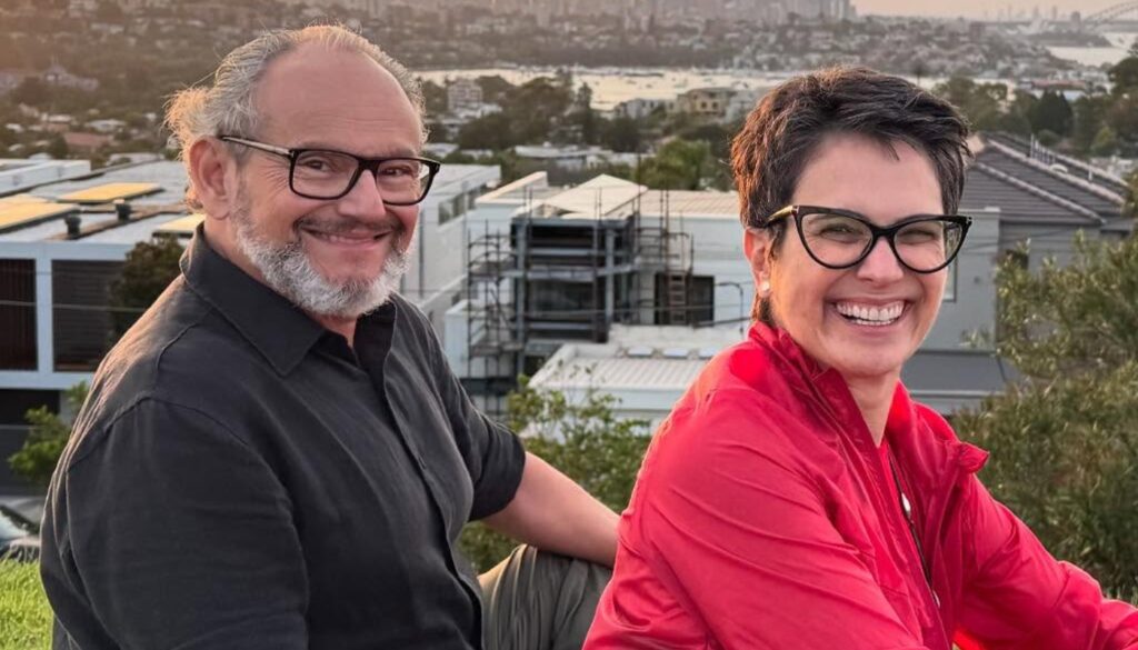 Sandra Annenberg e o marido, vida sexual na menopausa