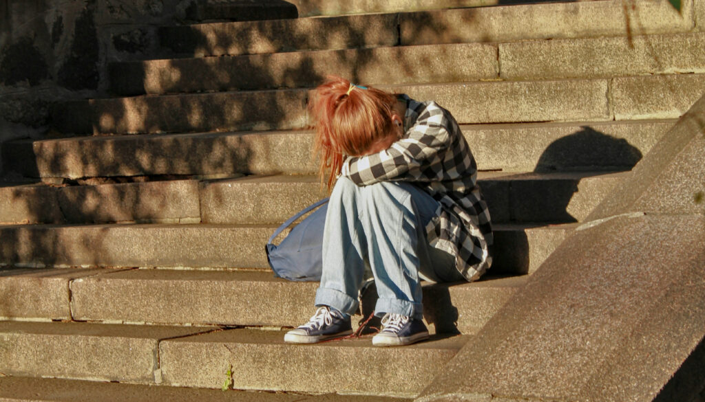 Adolescente triste
