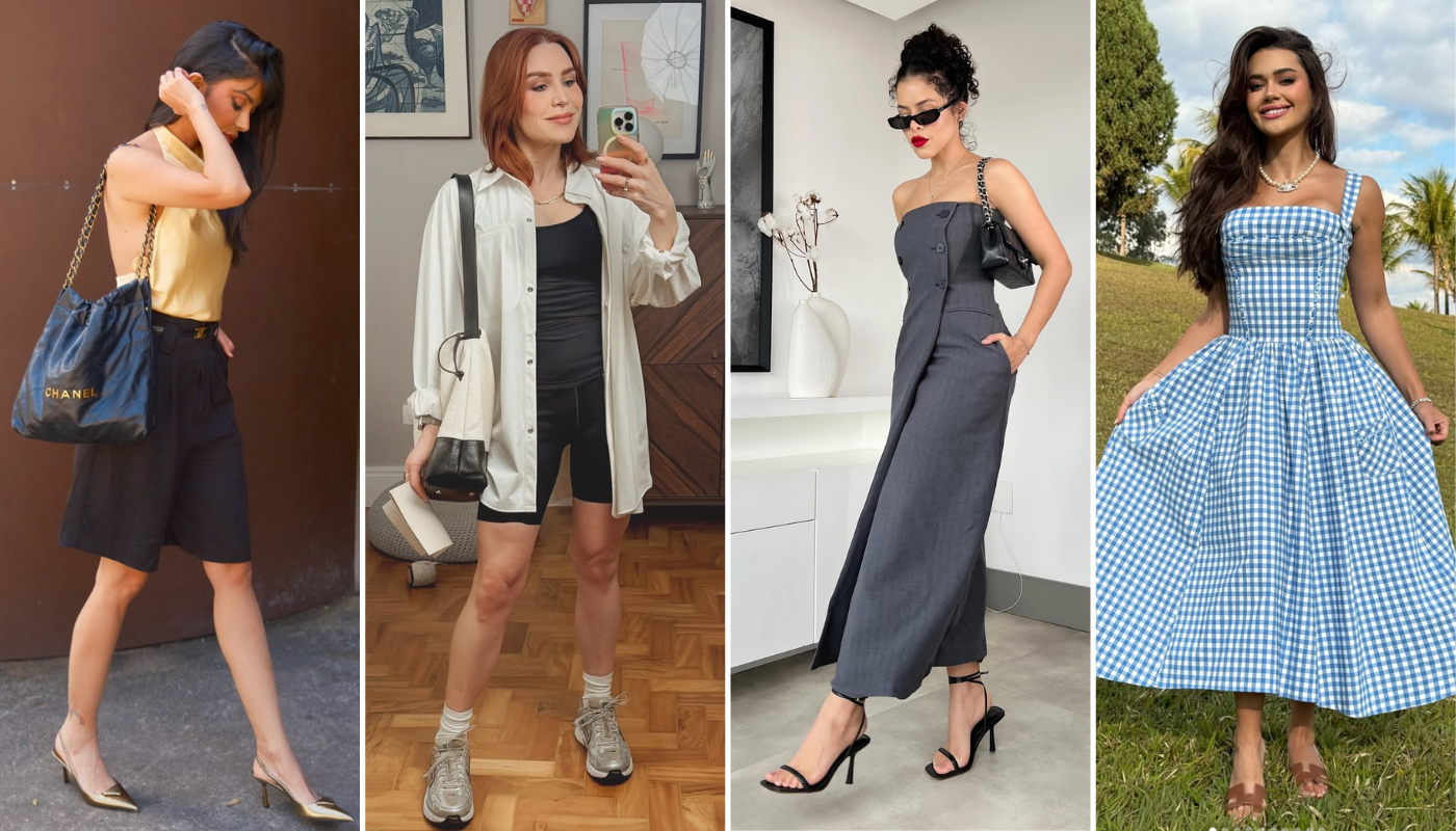 (Crédito: Reprodução/Instagram @ricademarre | Reprodução/Instagram @lutsferreira | Reprodução/Instagram @rayza | Reprodução/Instagram @francinyehlke)