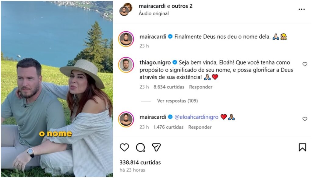 maira cardi e thiago nigro