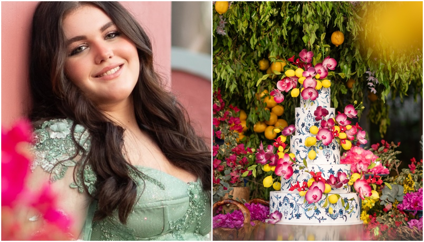Festa de 15 anos de Maysa se inspirou no verão italiano: limões na decoração, vestido de fada e mais