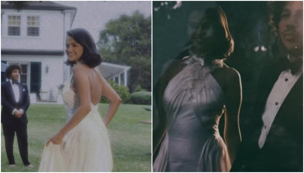 Vestido de noiva de Selena Gomez; setembro de 2025