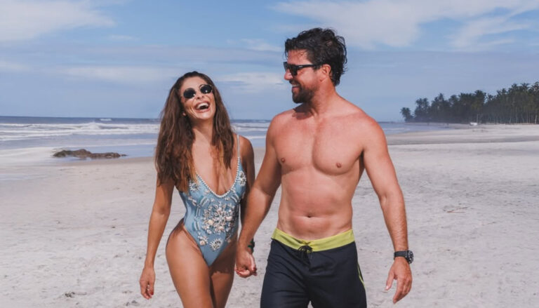Julianae Paes e o marido, Carlos Eduardo Baptista