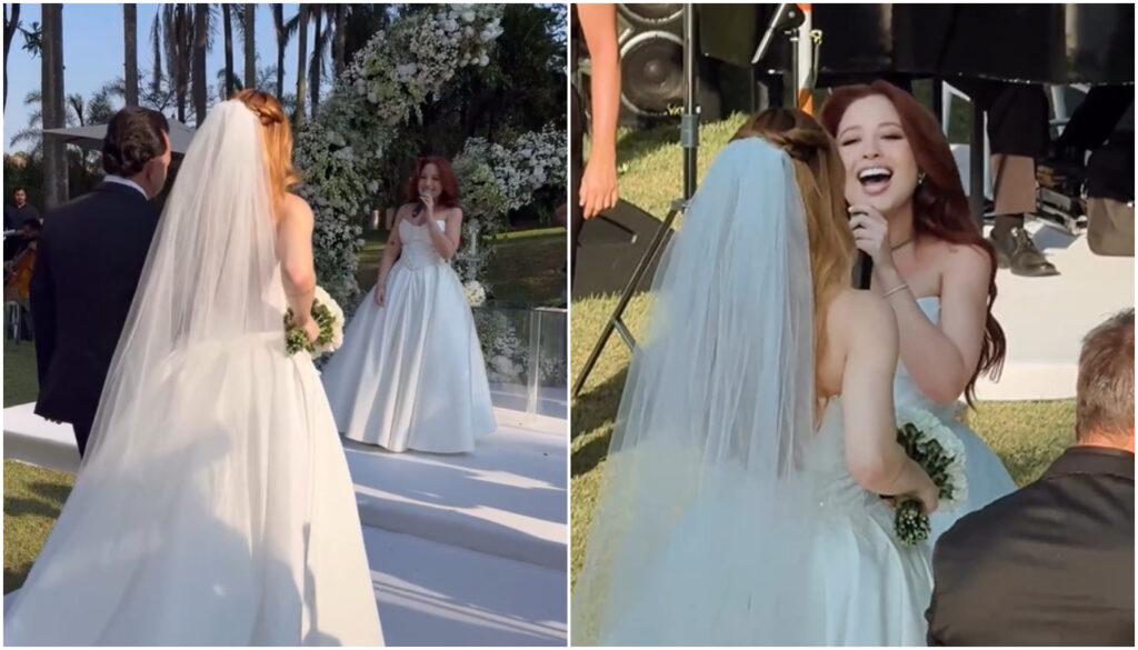 Entrada casamento Mari Fernandez e Júlia Ribeiro