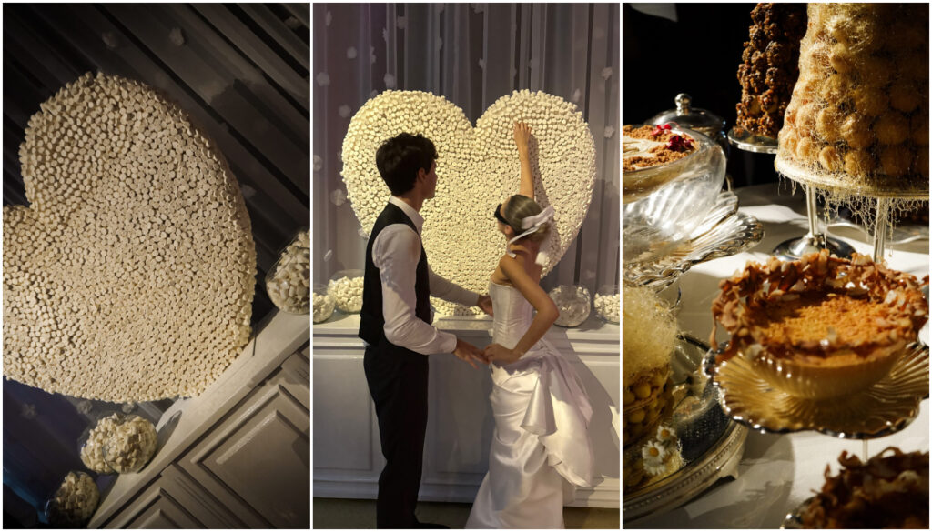 Doces do casamento de Catarina Tourinho