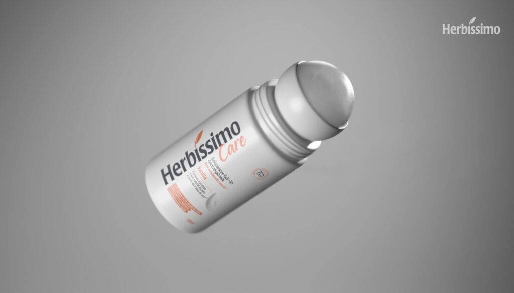 Desodorante Antitranspirante Roll-On Herbíssimo Vanilla