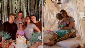 Apê de Fernanda Lima vira fundo do mar em festa da filha: teve até sereia "de verdade"