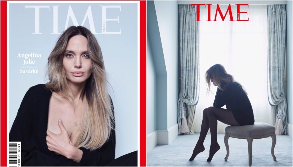 angelina jolie time frança