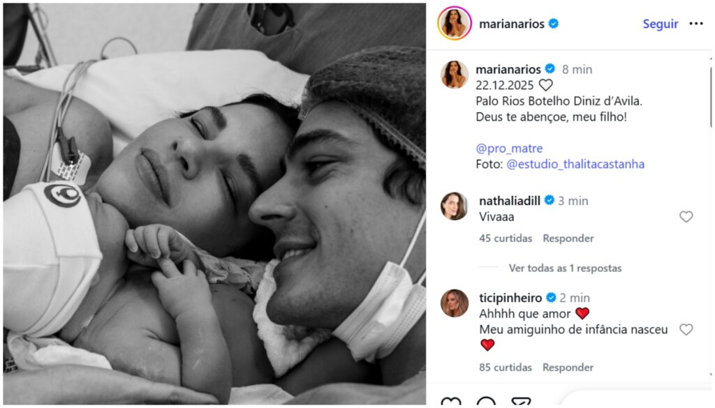 mariana rios bebê palo