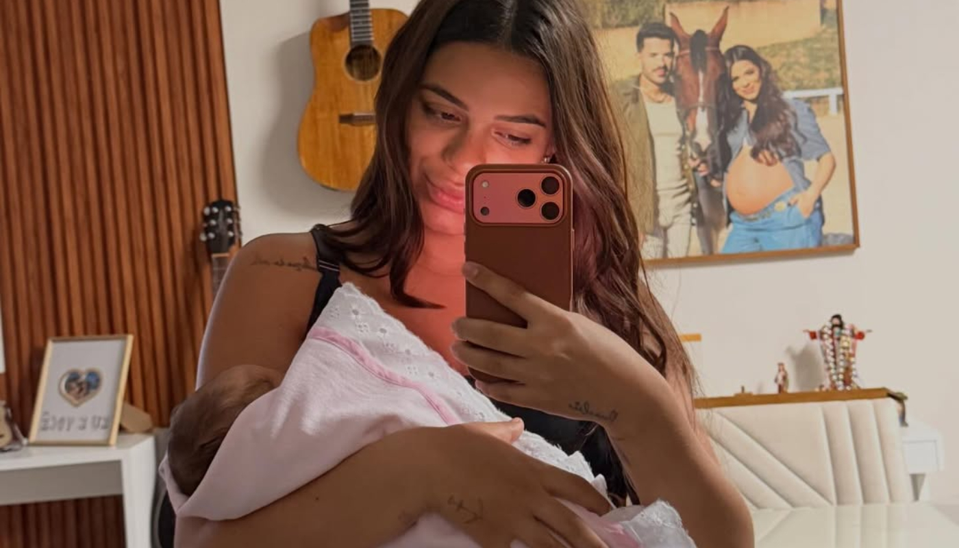 Key Alves se diz assustada com puerpério: “Permita-se chorar mesmo”