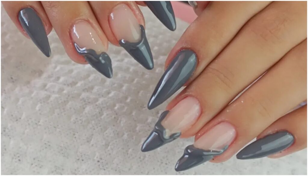unhas stiletto