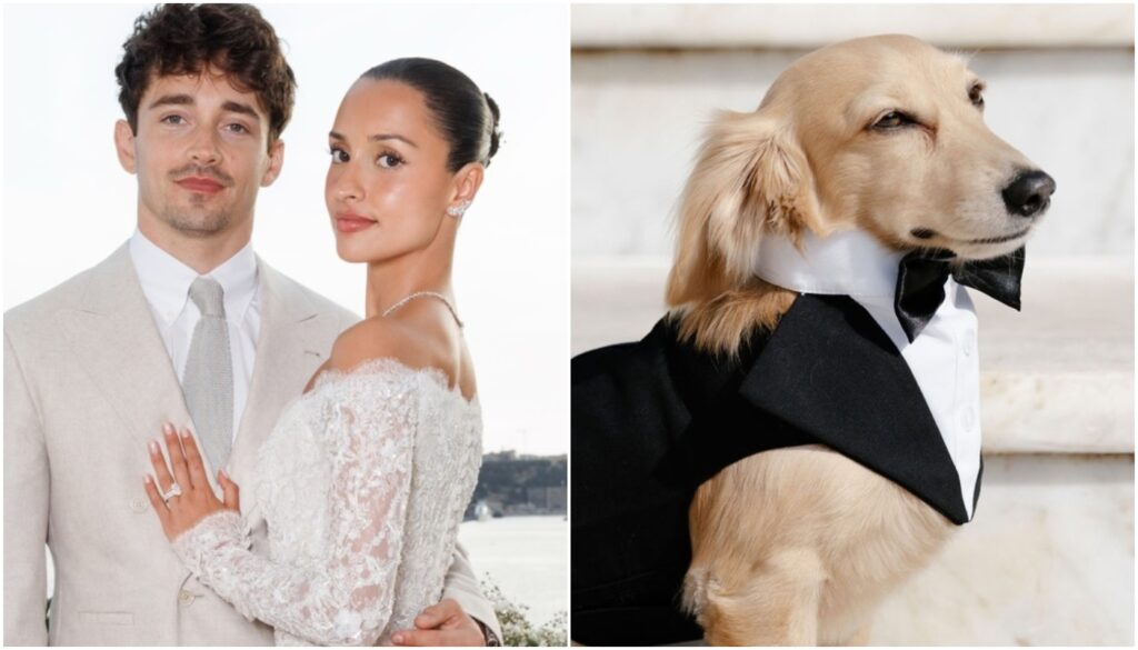 Casamento de Charles Leclerc