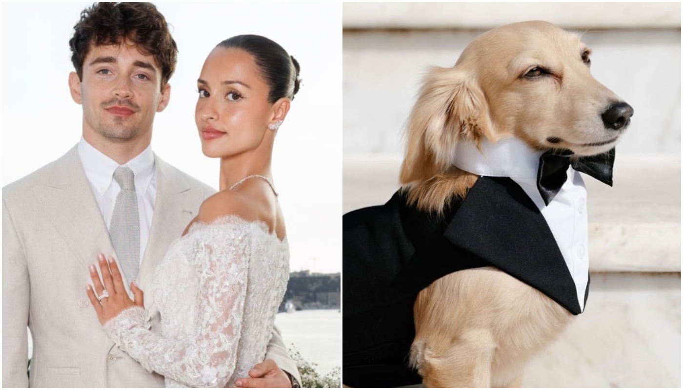 Casamento de Charles Leclerc