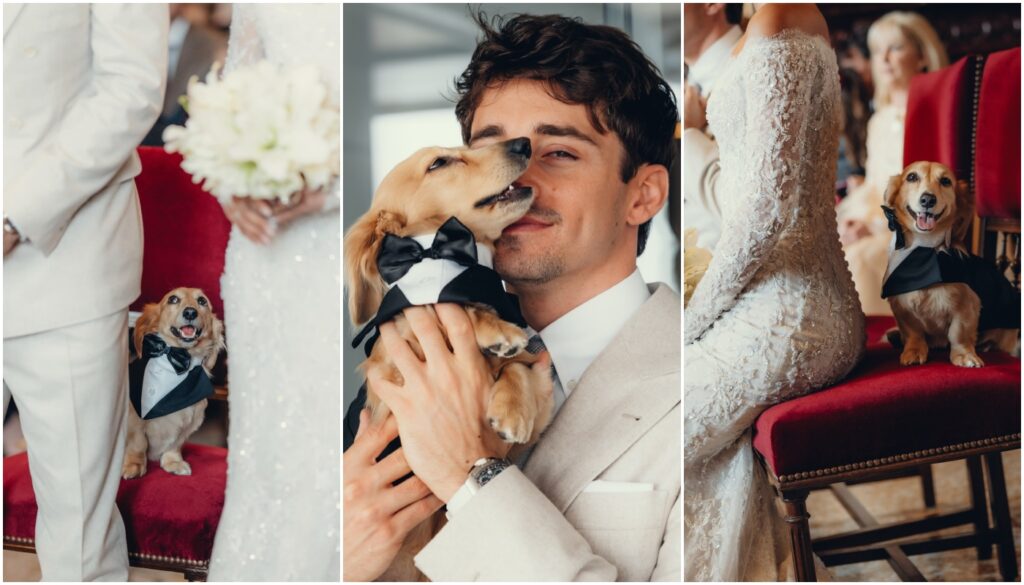 Casamento de Charles Leclerc