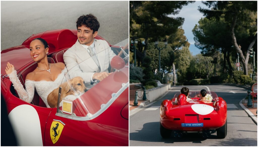 Casamento de Charles Leclerc