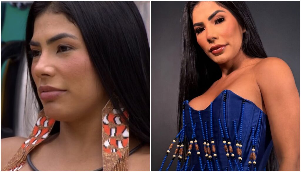 Brinco da loja da cunhã já apareceu no BBB26 e fez sucesso (Crédito: Reprodução/Globoplay | Reprodução/Instagram @vaidecunha)