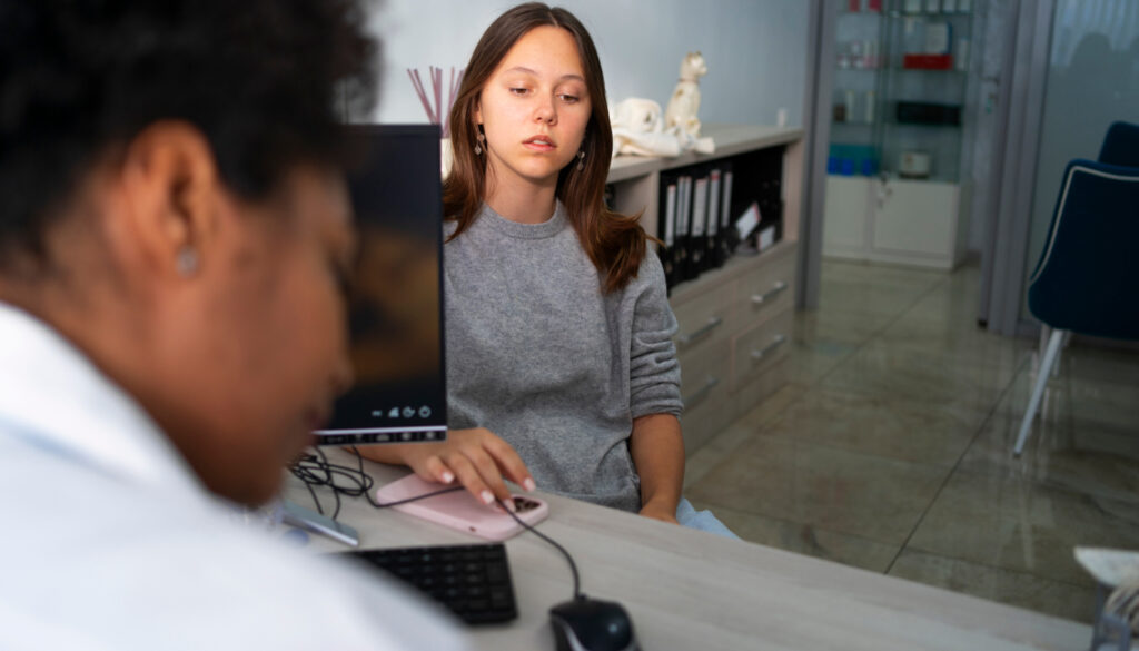 Primeira ida ao ginecologista