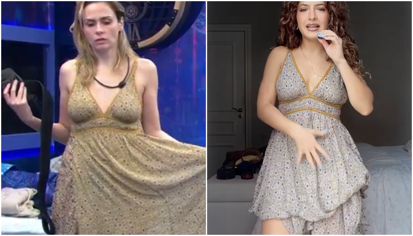 (Crédito: Reprodução/Globoplay | Reprodução/TikTok @annaegreja)