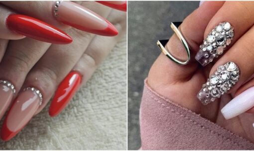 pedrarias nas unhas