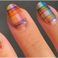 unhas festa junina