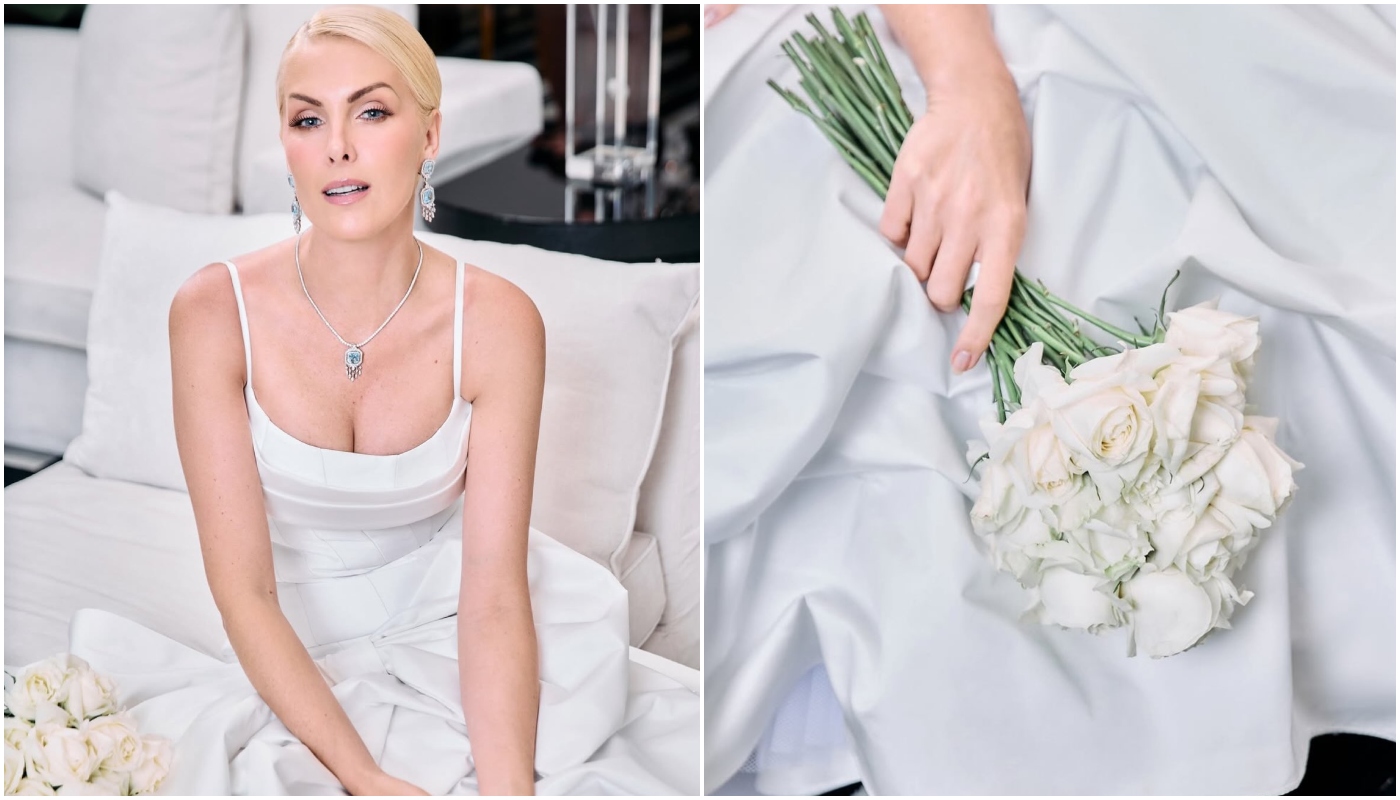 Ana Hickmann vestido de noiva