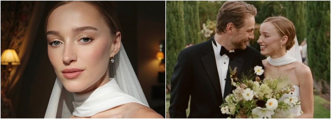 casamento Phoebe Dynevor