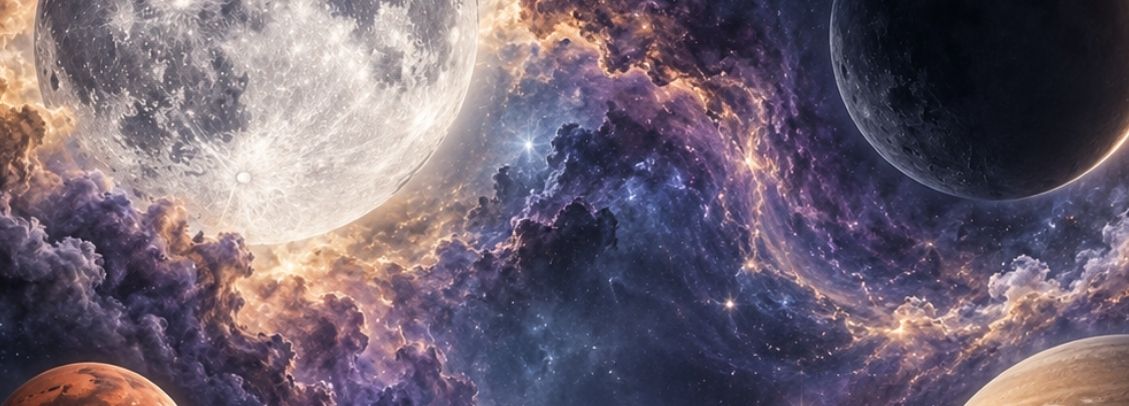 Previsão astrológica de novembro de 2026 (Crédito: IA/Mulher)