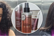 antes depois Dream Blowout Glass